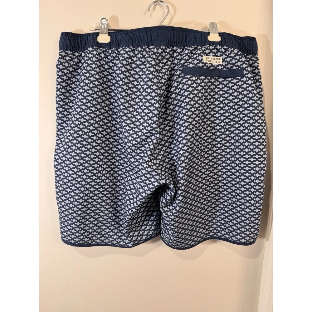 Fair Harbor Mens Lined The Anchor‎ In Mist Seaview Blue 3XL